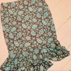Vintage Express Skirt (asymmetrical back/front)